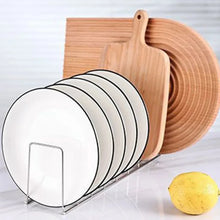 Stainless Steel Plate and Bowl Organizer