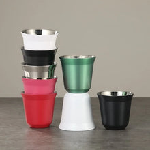 Double-Layer Stainless Steel Espresso Cup
