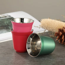 Double-Layer Stainless Steel Espresso Cup