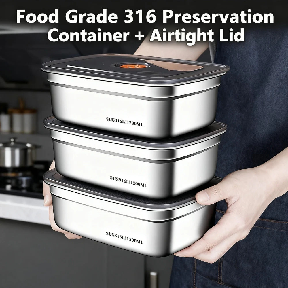 Stainless Steel Bento Box