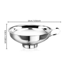 Stainless Steel Automotive Funnel Set