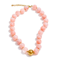 Yhpup Multi-Color Resin Statement Jewelry Set