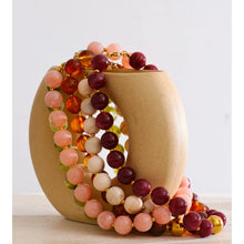 Yhpup Multi-Color Resin Statement Jewelry Set
