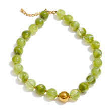 Yhpup Multi-Color Resin Statement Jewelry Set