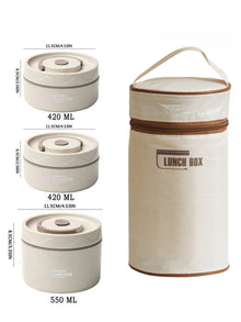 Portable Insulated Bento Lunch Box