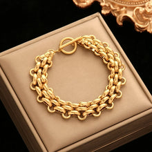 Stainless Steel Cuban Chain Jewelry Set