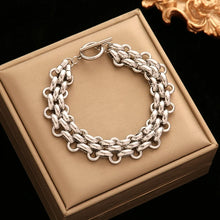 Stainless Steel Cuban Chain Jewelry Set