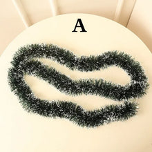 Decorative Green Christmas Garland Ribbon
