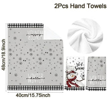 Buffalo Plaid Christmas Kitchen Towels