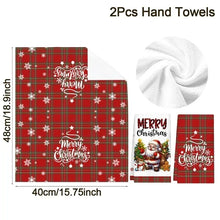 Buffalo Plaid Christmas Kitchen Towels