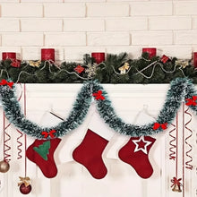 Christmas Tinsel Ribbon Garland