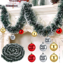 Christmas Tinsel Ribbon Garland