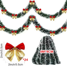 Christmas Tinsel Ribbon Garland