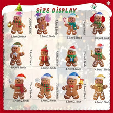 Wooden Gingerbread Hanging Ornaments