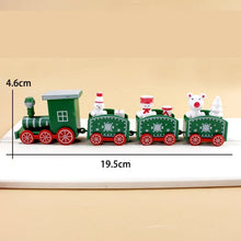Festive Plastic Christmas Train