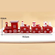 Festive Plastic Christmas Train