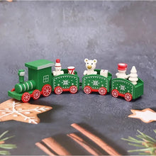 Festive Plastic Christmas Train