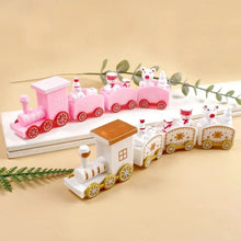 Festive Plastic Christmas Train