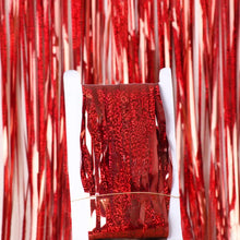 Metallic Tinsel Fringe Photo Backdrop