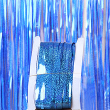 Metallic Tinsel Fringe Photo Backdrop