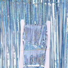 Metallic Tinsel Fringe Photo Backdrop