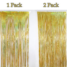Metallic Tinsel Fringe Photo Backdrop