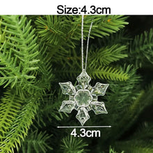 Crystal Acrylic Christmas Tree Ornaments
