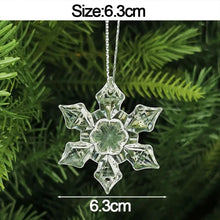 Crystal Acrylic Christmas Tree Ornaments