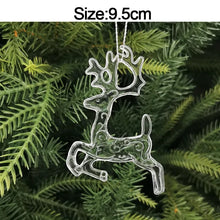 Crystal Acrylic Christmas Tree Ornaments