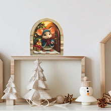 Festive Holiday Mouse Wall Decals