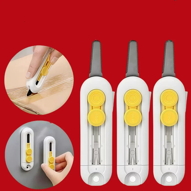 Magnetic Retractable Unboxing Knife