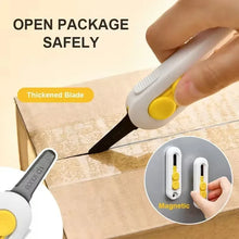 Magnetic Retractable Unboxing Knife