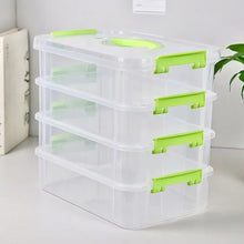 Stackable Transparent Makeup Organizer