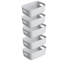 Stackable Rectangular Storage Containers