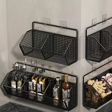 Wall Mounted Kitchen Spice Basket