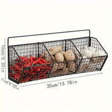 Wall Mounted Kitchen Spice Basket