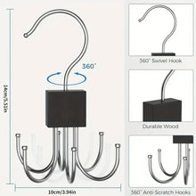 Rotating Metal Tie Organizer