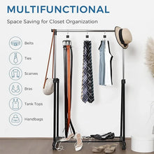 Rotating Metal Tie Organizer