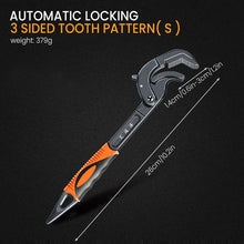 Self-Locking Adjustable Ratchet Wrench