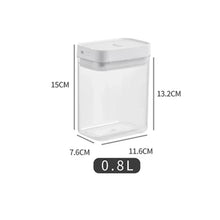 Transparent Spaghetti Storage Container