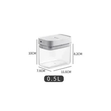 Transparent Spaghetti Storage Container