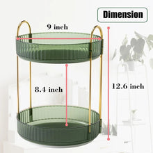 Rotating Vanity Makeup Organizer