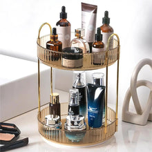 Rotating Vanity Makeup Organizer