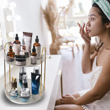 Rotating Vanity Makeup Organizer