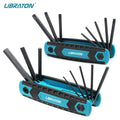 Folding Hex and Torx Wrench Set