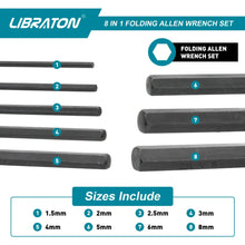 Folding Hex and Torx Wrench Set