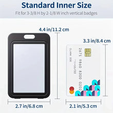 Transparent Retractable Employee Badge Holder
