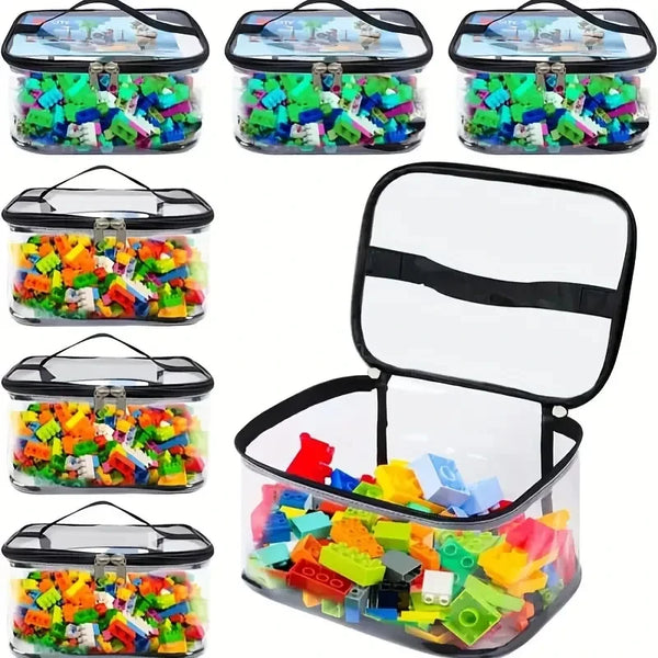 Transparent Mesh Puzzle Storage Bag