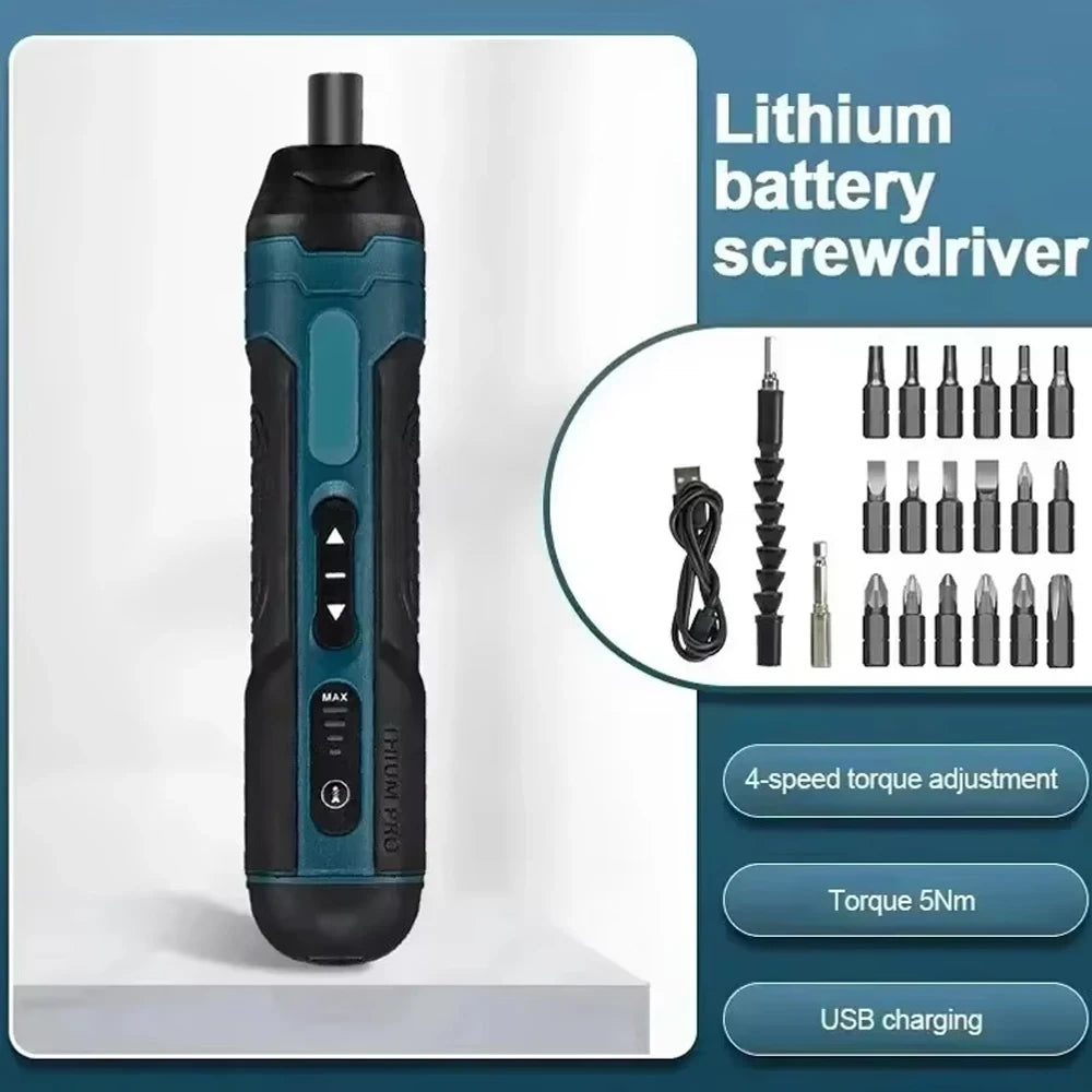 Cordless Electric Screwdriver