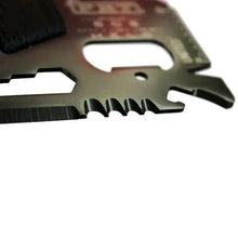 Stainless Steel Multi-Tool Survival Card